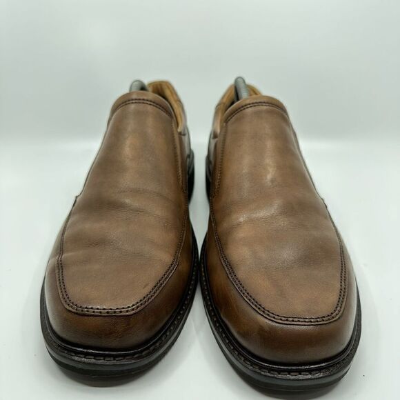 Ecco Holton Mens Size 11 EUR 41 Brown Leather Slip On Dress Loafer Shoes main image 6